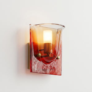 Luminária Arandela Moderna Minimalista Metal Resina Vidro Tarrafal — ORNE