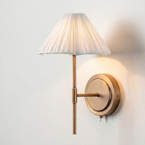 Luminária Arandela Moderna Minimalista Metal Tecido Talara — ORNE