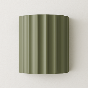 Luminária Arandela Moderna Minimalista LED Funny - Verde / Branco Quente (3000K) - ORNE™