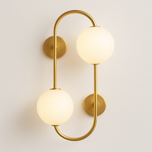 Luminária Arandela Moderno Minimalista Catalyst - Dourado - ORNE™