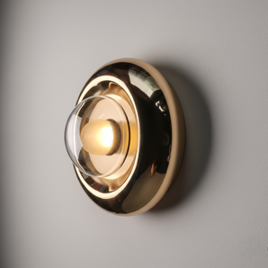 Luminária Arandela Moderna Minimalista Vidro Metal LED Kalsa — ORNE