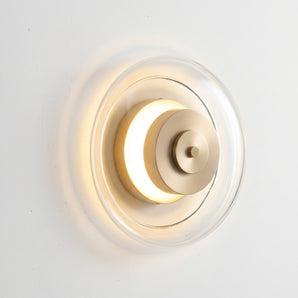 Luminária Arandela Moderna Minimalista Vidro Metal LED Trainor — ORNE