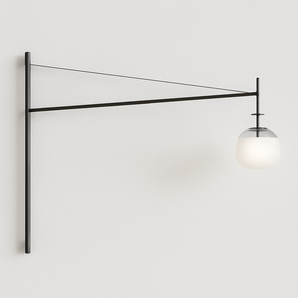 Luminária Arandela Moderno Minimalista Zars - Horizontal / Plug de Tomada - ORNE™