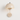 Luminária Arandela Moderna Minimalista Flower Pot - Off-white / Branco Quente (3000K) / 16W / Com plugue - ORNE™