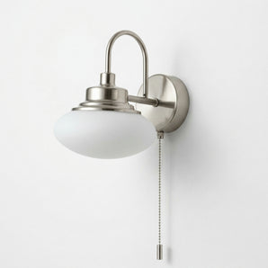 Luminária Arandela Retrô Vintage Vidro Metal Globo LED Calabria — ORNE