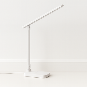 Luminária de Mesa Abajur Articulado Moderno Minimalista Plástico Poliuterano (PU) Branco LED Dimerizável Komu