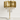 Luminária de Mesa Abajur Moderna Minimalista Cristal Condelare - Ø35x60cm / Dourado e Incolor / Cristal e Alumínio - ORNE™