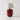 Luminária De Mesa Abajur Moderna Minimalista Cerâmica Tecido Finka - Ø12x20cm / Vermelho / Cerâmica - ORNE™
