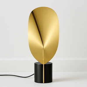 Luminária de Mesa Abajur Moderna Minimalista LED Metal Goet - Dourado / Branco Quente (3000K) - ORNE™