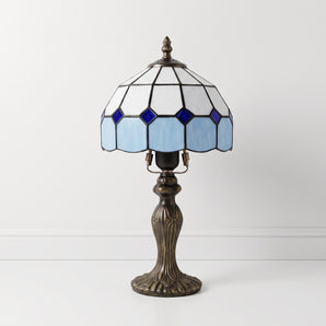 Luminária de Mesa Retrô Minimalista Metal Resina Vidro Inírida — ORNE