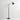 Luminária de Piso Coluna Articulada Moderna Minimalista Madeira Metal LED Nórdico — ORNE