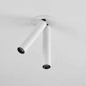 Luminária de Teto Plafon Embutir Redondo Direcionável Moderno Minimalista Metal LED Lontzen — ORNE