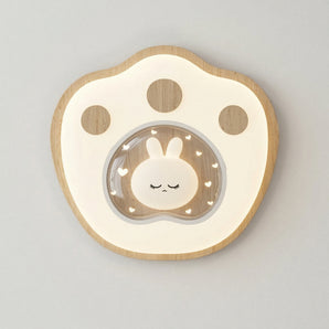 Luminária de Teto Plafon Sobrepor Orgânico Infantil Moderno Madeira LED Birken — ORNE