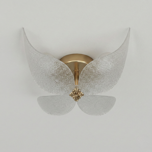 Luminária de Teto Plafon Sobrepor Orgânico Moderno Minimalista Metal Acrílico Dalkey — ORNE