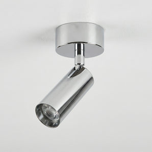 Luminária de Teto Plafon Sobrepor Redondo Direcionável Moderno Minimalista Metal Prata LED Couvin — ORNE