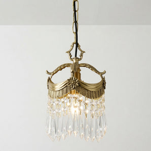 Luminária Pendente Clássico Retrô Vintage Vidro Metal Namur — ORNE