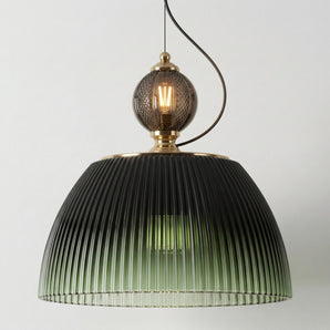 Luminária Pendente Clássico Retrô Vintage Vidro Metal Mosbach — ORNE
