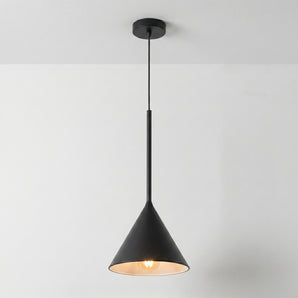 Luminária Pendente Minimalista Moderno Metal Preto Trieste — ORNE