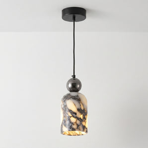 Luminária Pendente Moderna Minimalista Metal Mármore Casma — ORNE