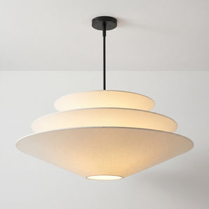 Luminária Pendente Moderna Minimalista Metal Tecido Thiotte — ORNE