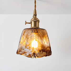 Luminária Pendente Moderna Minimalista Metal Vidro Boondael — ORNE