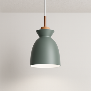 Luminária Pendente Moderno Minimalista Skitt - Verde - ORNE™
