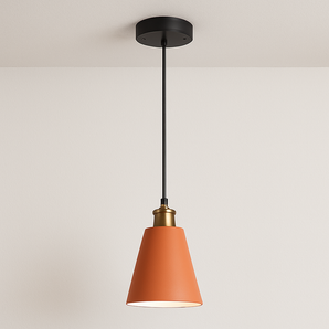 Luminária Pendente Moderna Minimalista Aspasia - Laranja - ORNE™