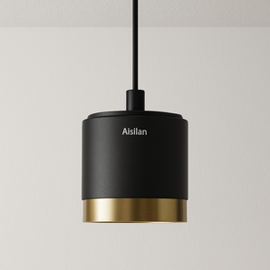 Luminária Pendente Moderna Minimalista Pristine - Preto - ORNE™