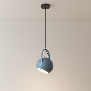 Luminária Pendente Minimalista Moderna Wizza - Turquesa - ORNE™