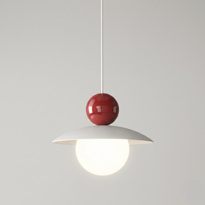 Luminária Pendente Moderno Minimalista Vidro Metal Globo Alfama — ORNE