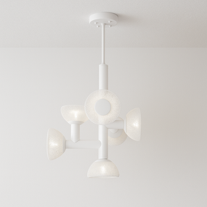 Luminária Pendente Moderna Minimalista Artistry - Branco - ORNE™