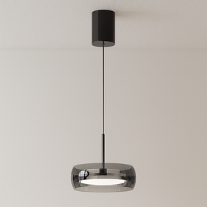 Luminária Pendente Moderno Minimalista Vidro Metal LED Cantille