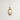  Luminária Pendente Moderna Minimalista Vidro Nervi - Fumê e Dourado / Vidro e Latão / 8,5x18cm / Oval - ORNE™