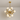 Luminária Pendente Moderna Minimalista Metal Zaniffi - Dourado e Branco / Ø60cm / 11 Lâmpadas - ORNE™