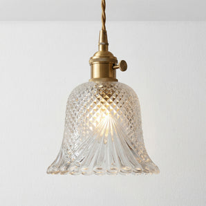 Luminária Pendente Retrô Vintage Vidro Metal Siming — ORNE