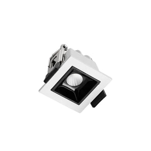 Luminária Spot Embutir Linear Antiofuscante Mini Focos LED Lunni - Branco / 2W / Branco Quente (3000K) - ORNE™