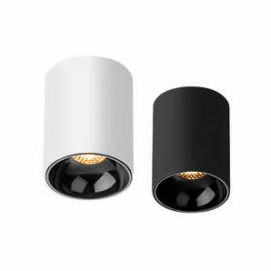 Luminária Spot Sobrepor Moderno Redondo Recuado Anti-Glare LED Flare - Branco / 7W / Branco Quente (3000K) - ORNE™