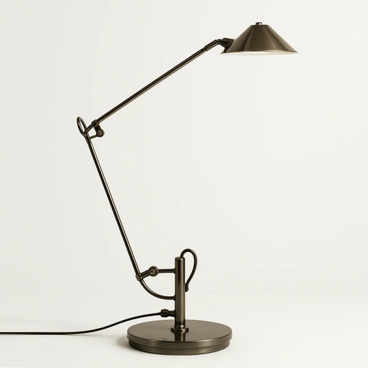 Luminária de Mesa Abajur Moderna Minimalista Articulada LED Metal Balli