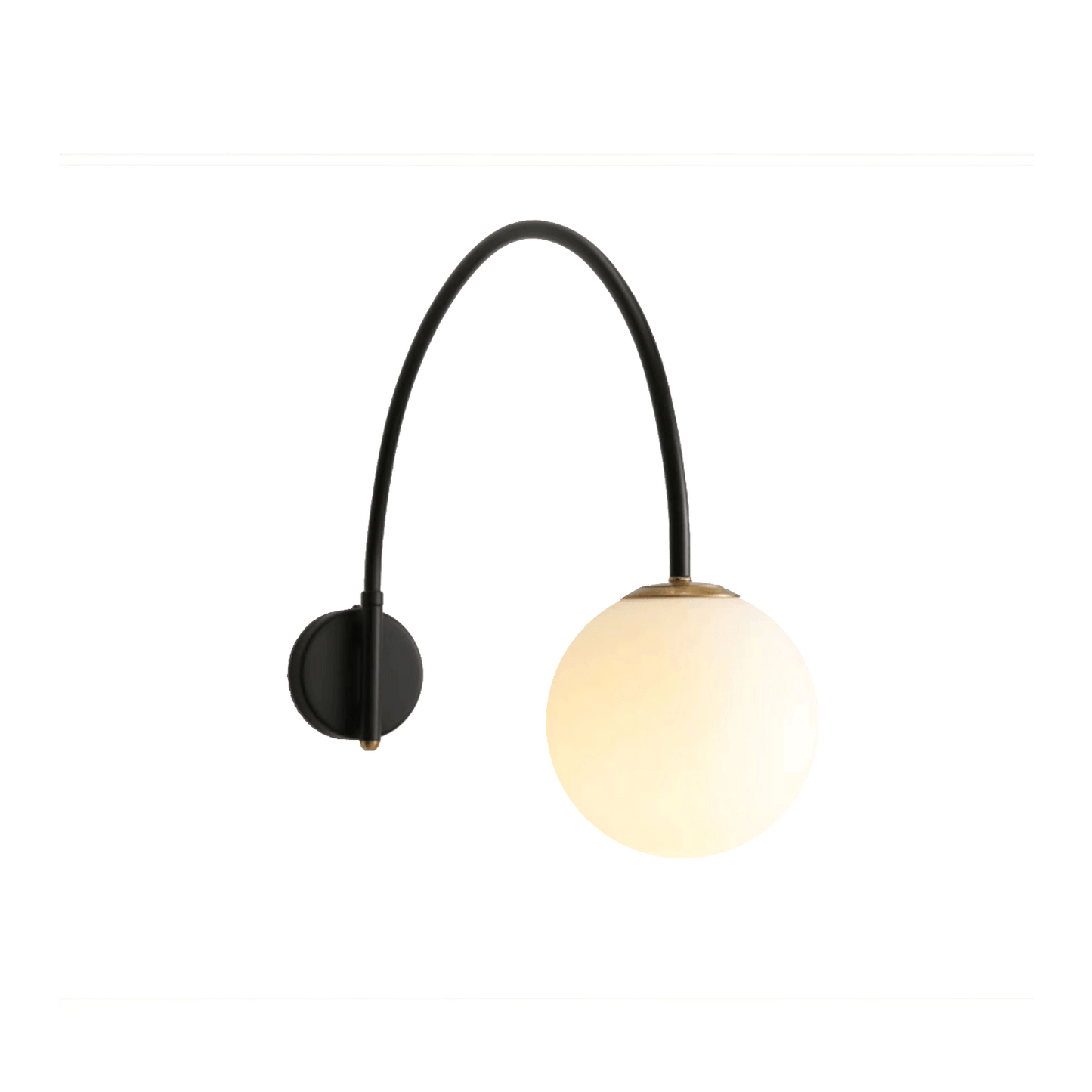 ORNE — decor studio - Luminária Arandela Moderna Minimalista Bola Globo Vidro Angle - undefined