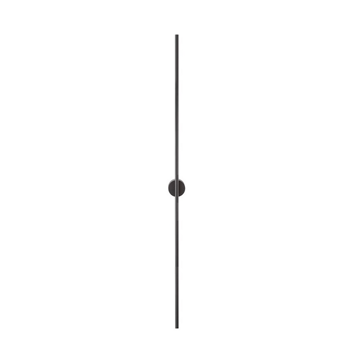 Luminária Arandela Moderna Minimalista Linear Fine - Preto / 60cm