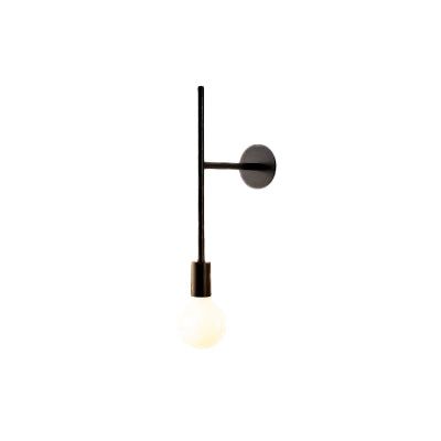 Luminária Arandela Moderna Minimalista Shack - Preto