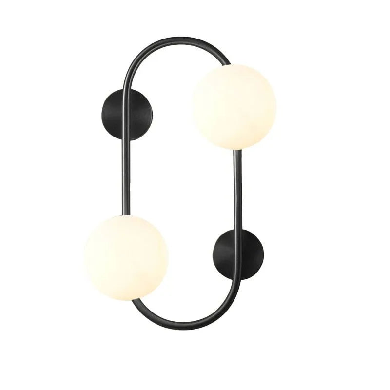 Luminária Arandela Moderno Minimalista Catalyst - Preto