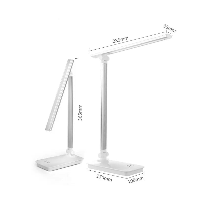 Luminária de Mesa Abajur Articulada LED Smart Dimerizável Thick - Branco