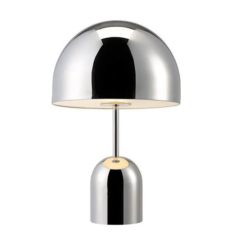 Luminária de Mesa Moderna Minimalista Rates - Prata