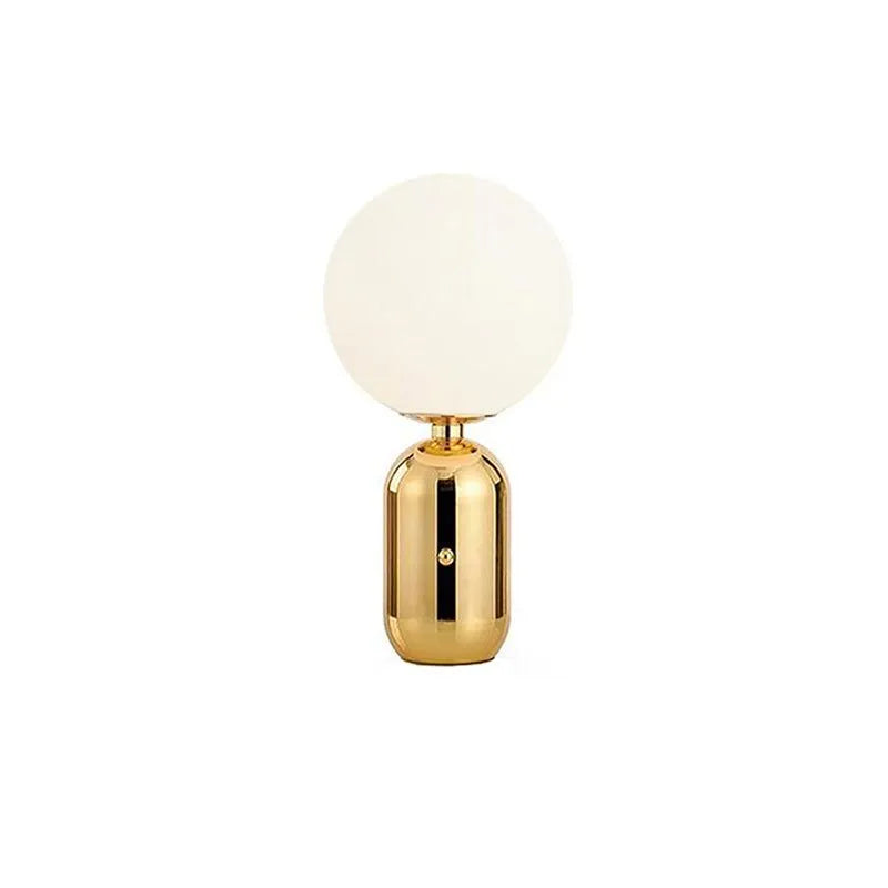 Luminária de Mesa Moderna Minimalista Sunray - Dourado