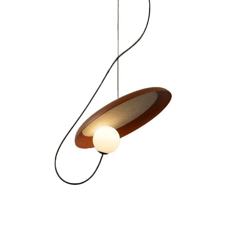 Luminária Pendente Minimalista Moderna Quick - Cobre