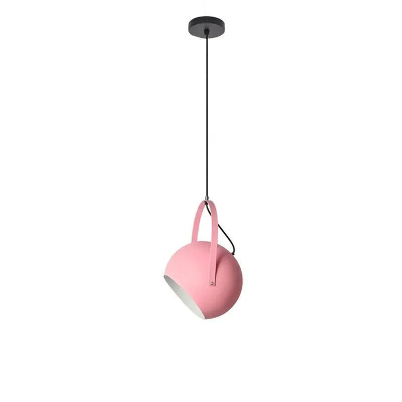 Luminária Pendente Minimalista Moderna Wizza - Rosa