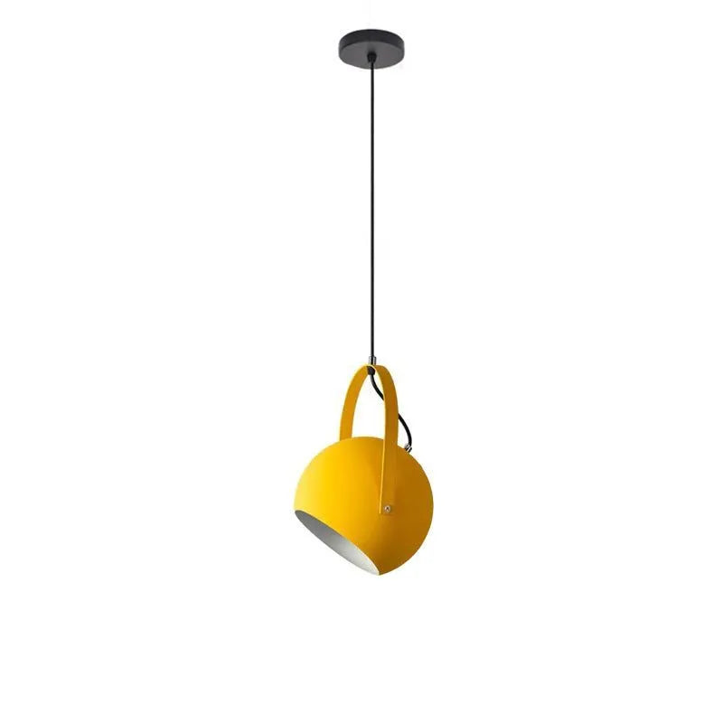 Luminária Pendente Minimalista Moderna Wizza - Amarelo