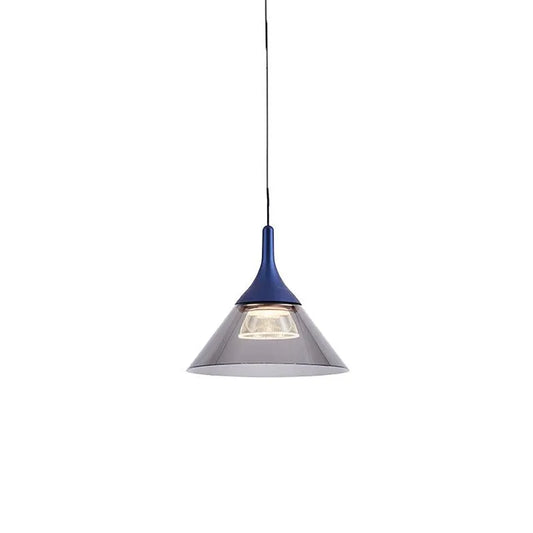 Luminária Pendente Moderna Minimalista Angeless - Azul