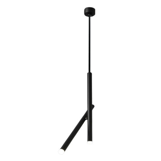 Luminária Pendente Moderna Minimalista Articulada Tett - Preto